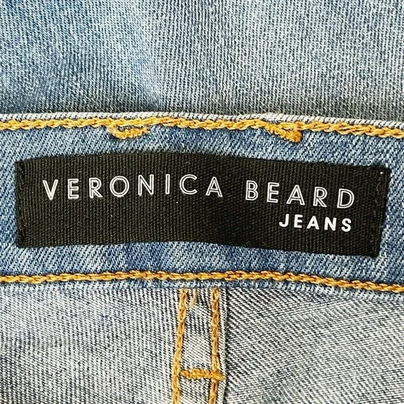 Veronica Beard Carolyn Baby Bootcut Cropped Amsterdam Exposed Buttons 24/00 XS - Picture 5 of 7